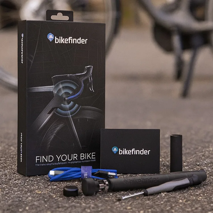 BikeFinder GPS-tracker för montering i cykelstyre