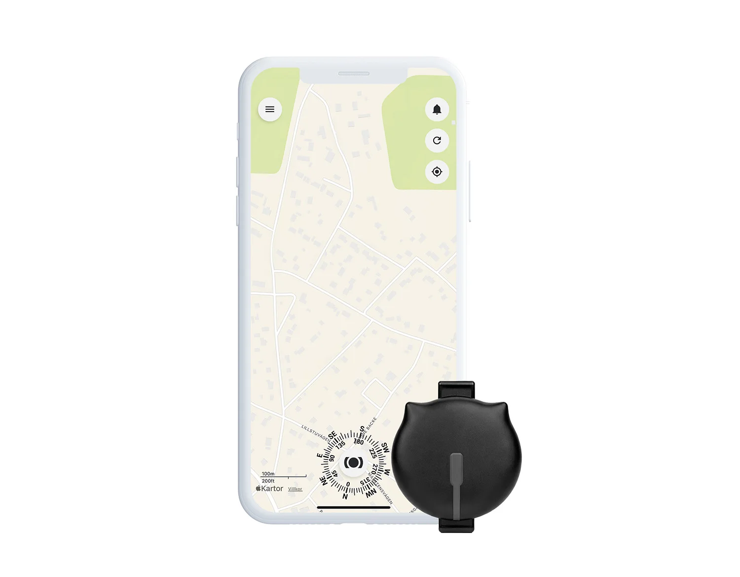MiniFinder Gato GPS-tracker för katthalsband